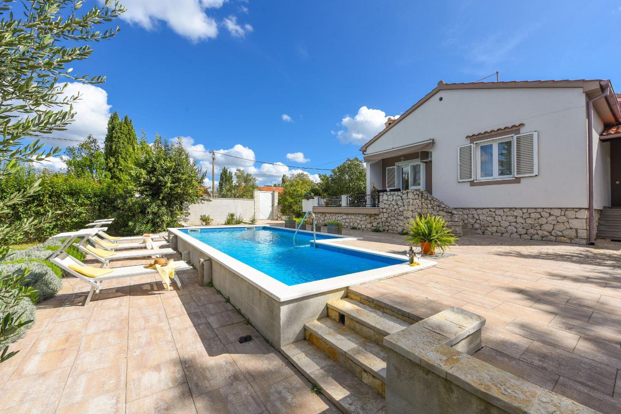 Villa Meštrović Zara Esterno foto