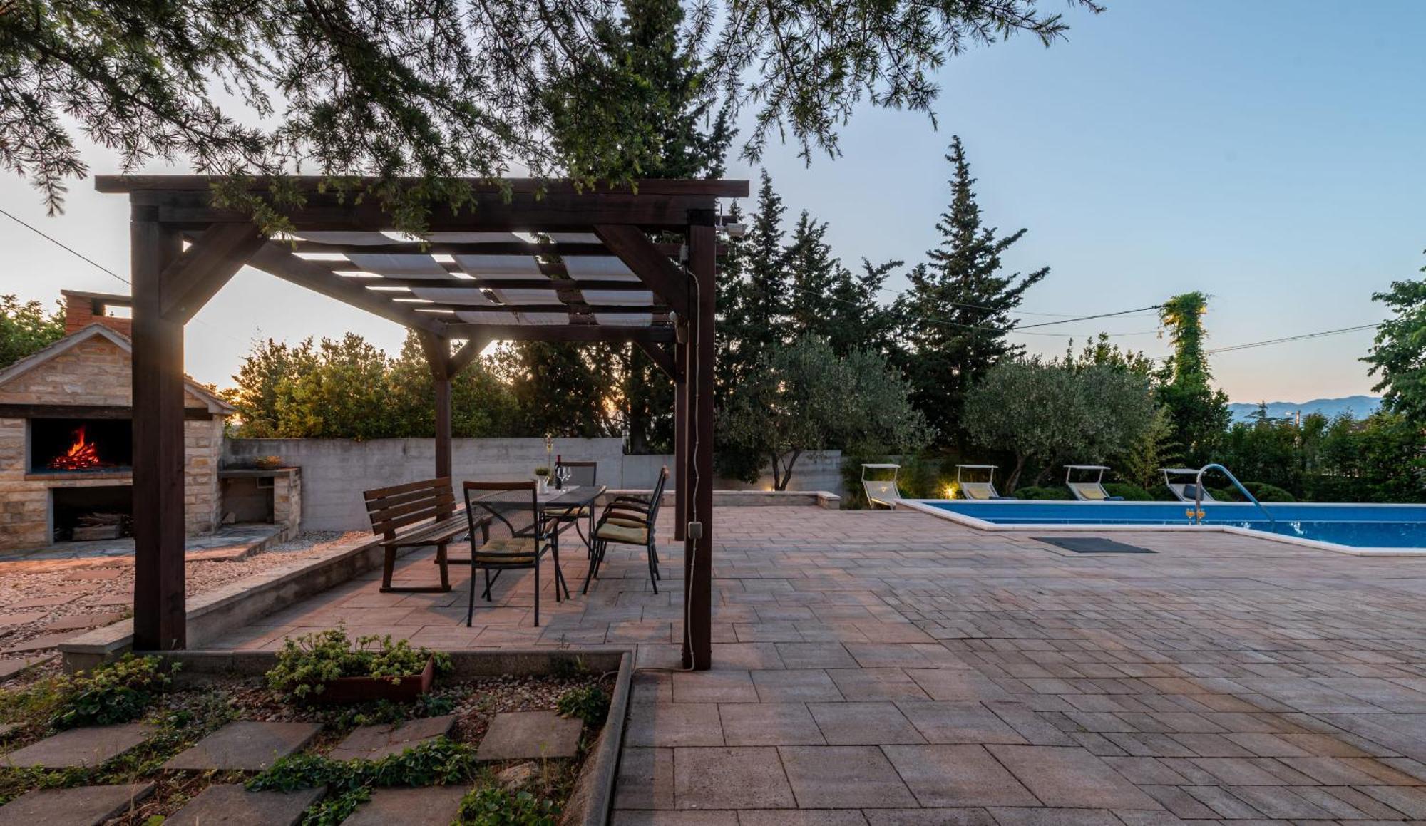 Villa Meštrović Zara Esterno foto