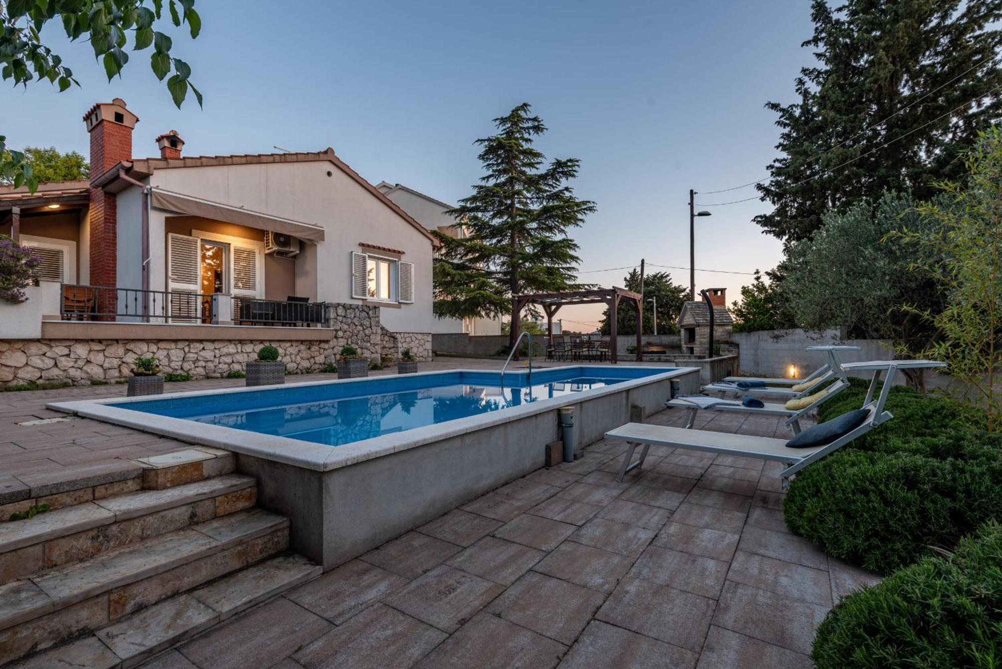 Villa Meštrović Zara Esterno foto