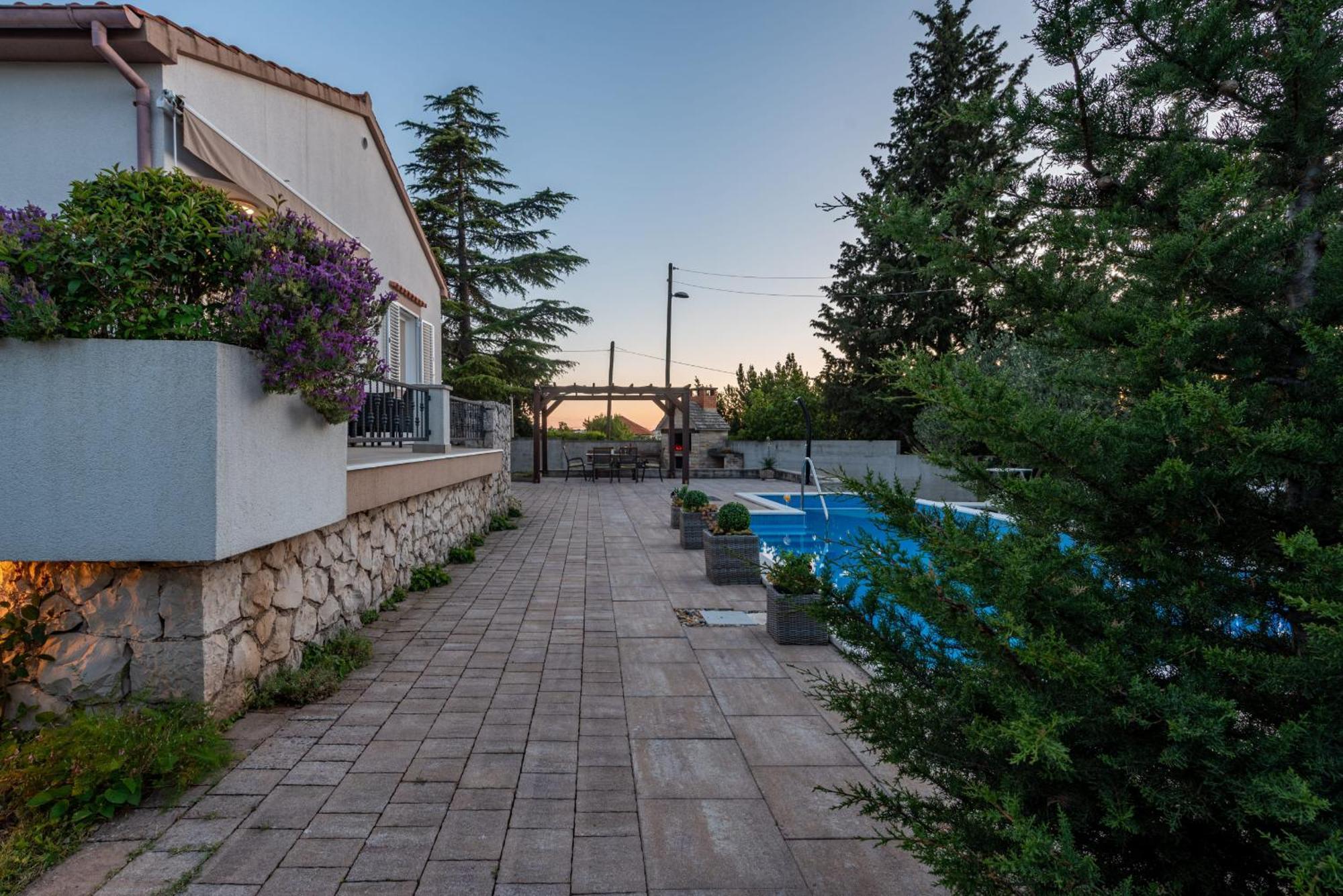 Villa Meštrović Zara Esterno foto
