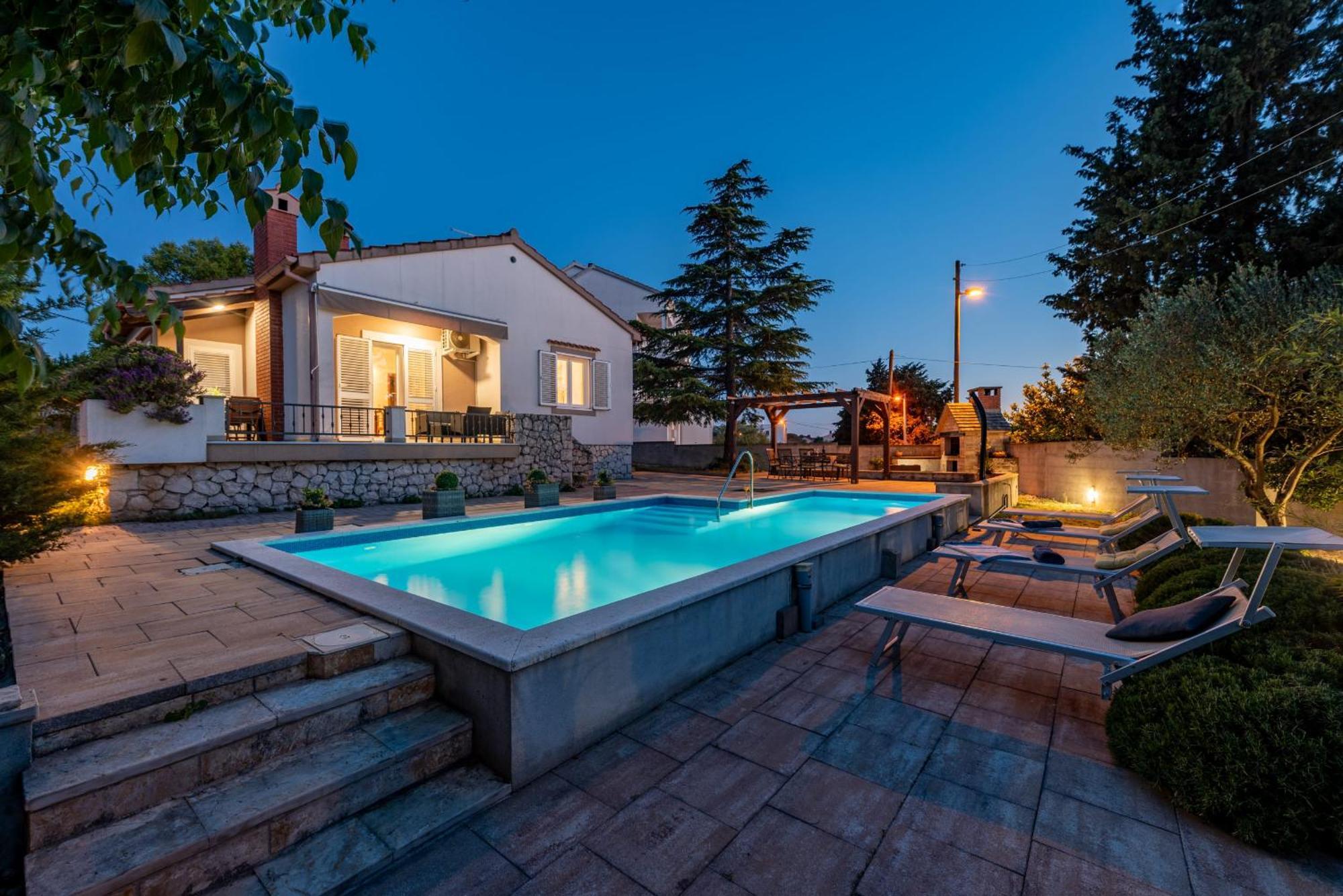 Villa Meštrović Zara Esterno foto